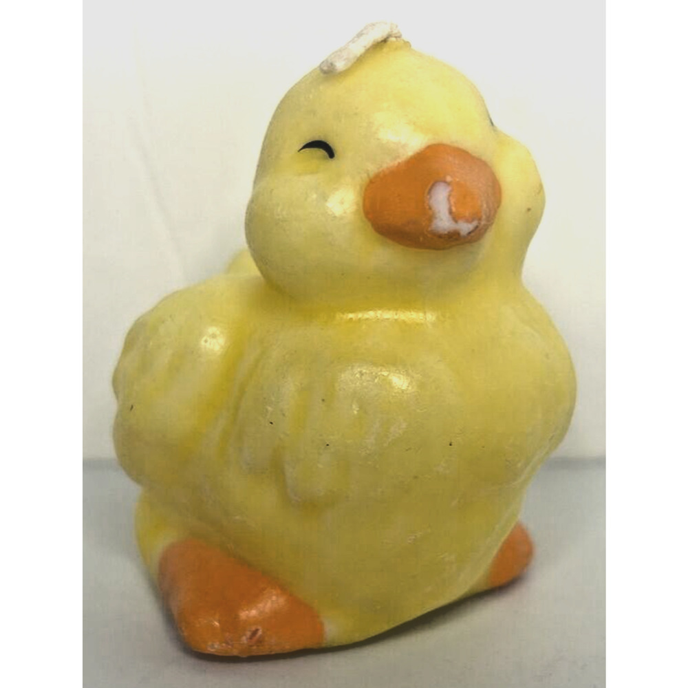 Vintage Garden Ridge Easter Spring Duck‎ Candle 3" SKU H432